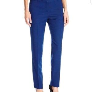 Anne klein The Director blue black checkered pants